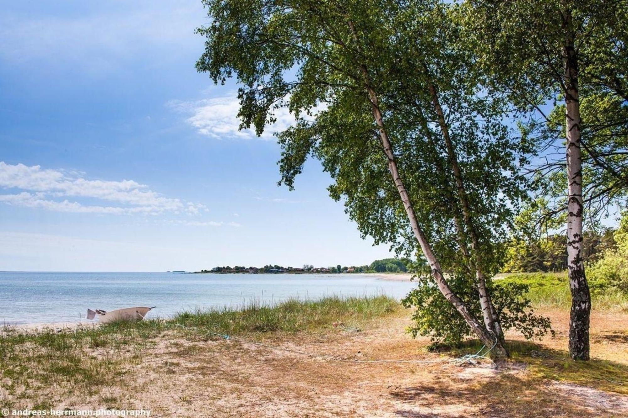 Neues Ferienhaus Auf Gotland 700 Meter Zum Meer Ljugarn Exterior foto